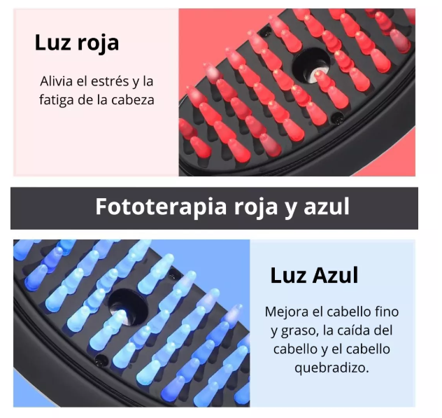 🔥 STOCK LIMITADO 🔥 CEPILLO MASAJEADOR CAPILAR RESTAURADOR