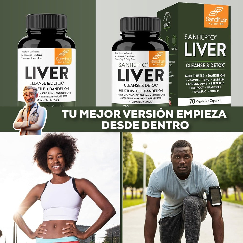 *** STOCK LIMITADO *** LIVER CLEANSE & DETOX