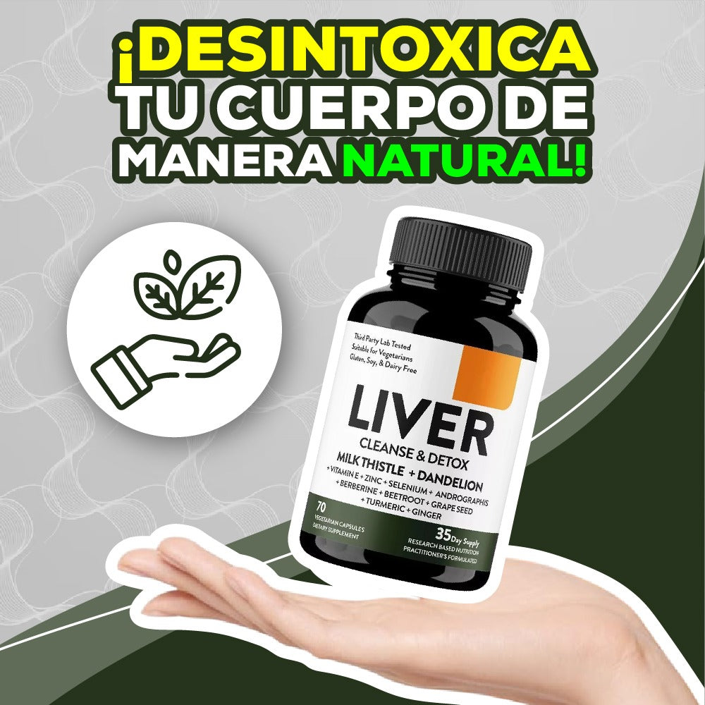 *** STOCK LIMITADO *** LIVER CLEANSE & DETOX