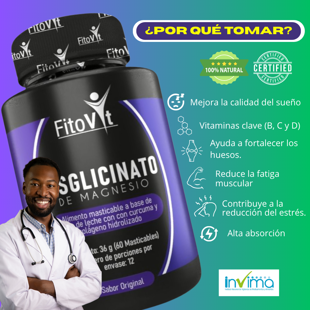 BISGLICINATO DE MAGNESIO X60 UND FITOVIT